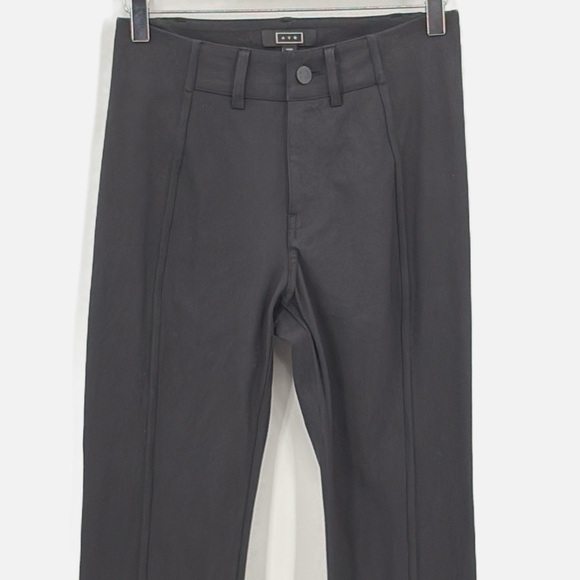 AYR The Sizzle Split Hem Pants in Classic Black - Size 2 - Picture 6 of 9
